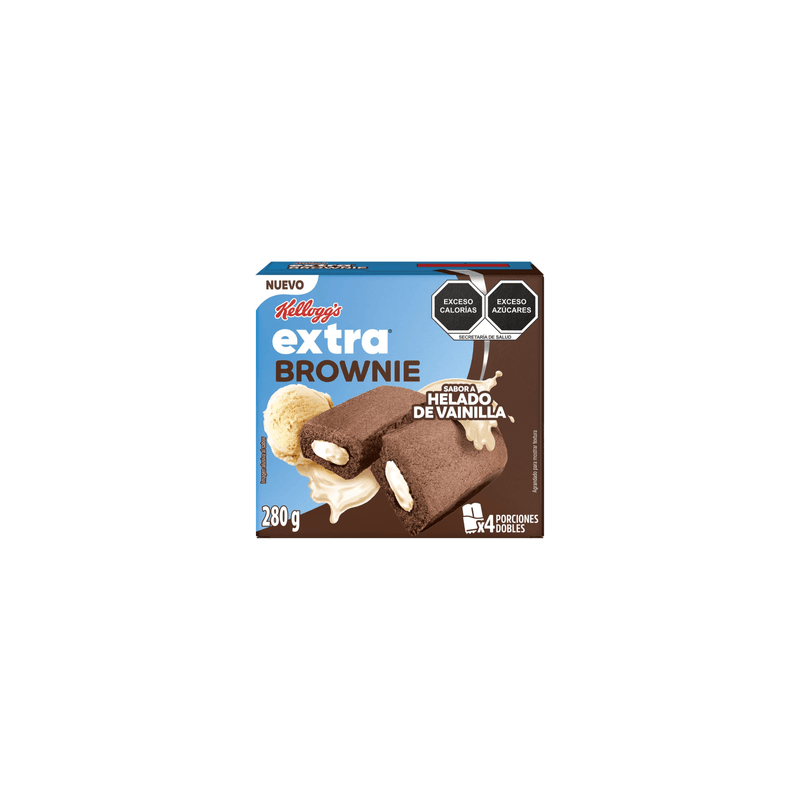 Barras Extra Brownie Vainilla 280 g