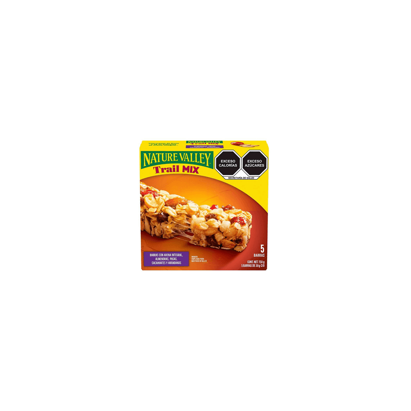 Nature Valley Barras de Granola Trail Mix Fruta 252 g