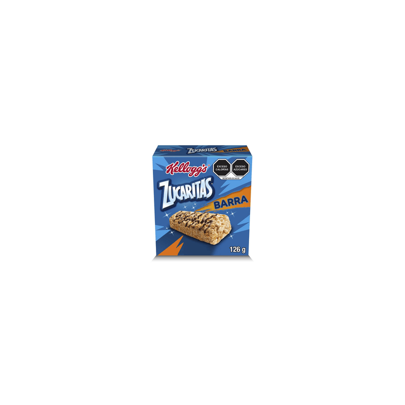 Kelloggs Barras de Cereal Zucaritas 126 g