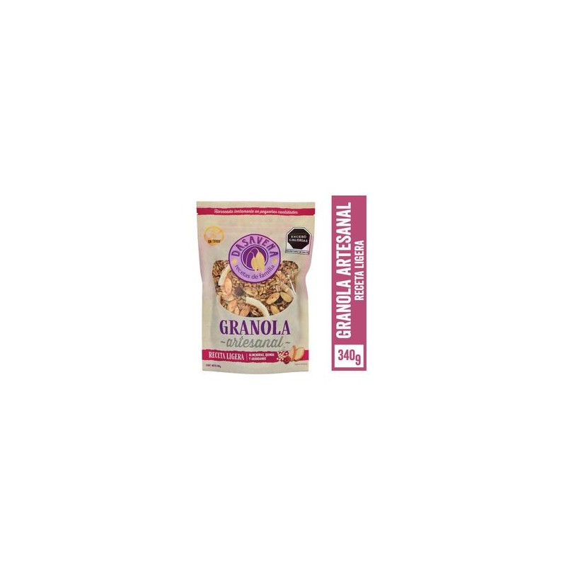 Dasavena Granola Receta Ligera 340 g
