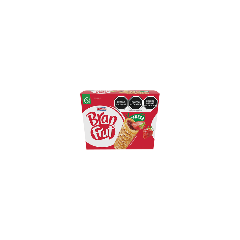 Bimbo Barra Bran Frut Fresa 240 g