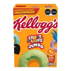 Kelloggs Cereal Froot Loops Jumbo 340 g