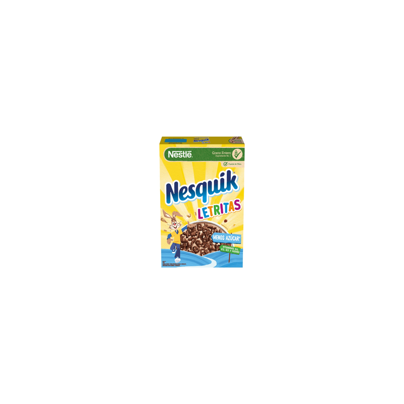 Nesquik Cereal Letritas Sabor Chocolate 320 g