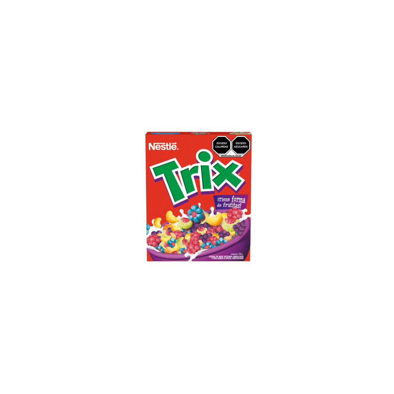 Cereal Integral de Maíz con Sabor a Frutas Trix caja 230 g