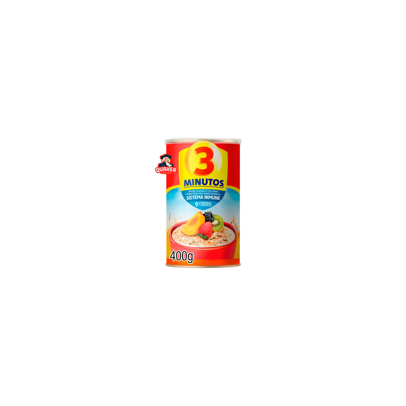 Avena Fortificada 3 Minutos 400 g
