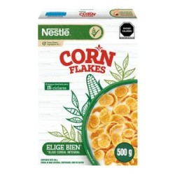 Cereal Integral de Hojuelas de Maíz Corn Flakes sin Gluten caja 500 g
