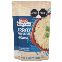 Arroz Precocido Blanco Sabor Tradicional 140 g