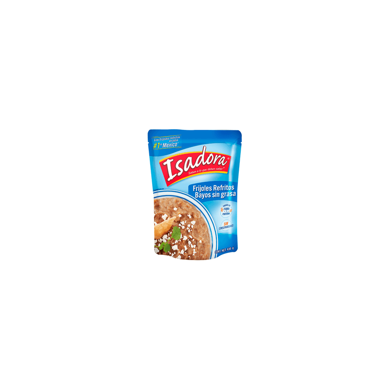 Isadora Frijoles Refritos Bayos Sin Grasa 430 g
