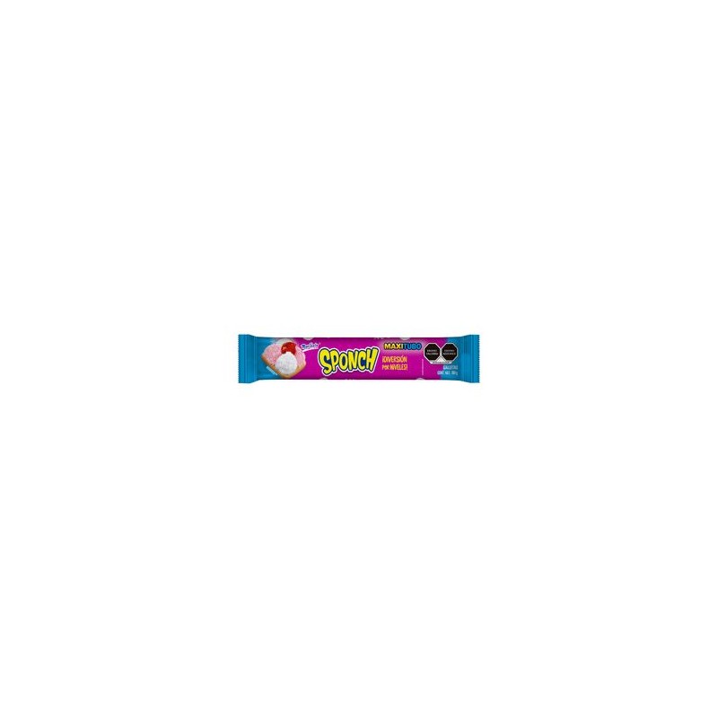Galletas Sponch Maxitubo 180 g
