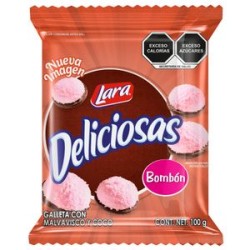 Lara Galletas Deliciosas Bombon 100 g