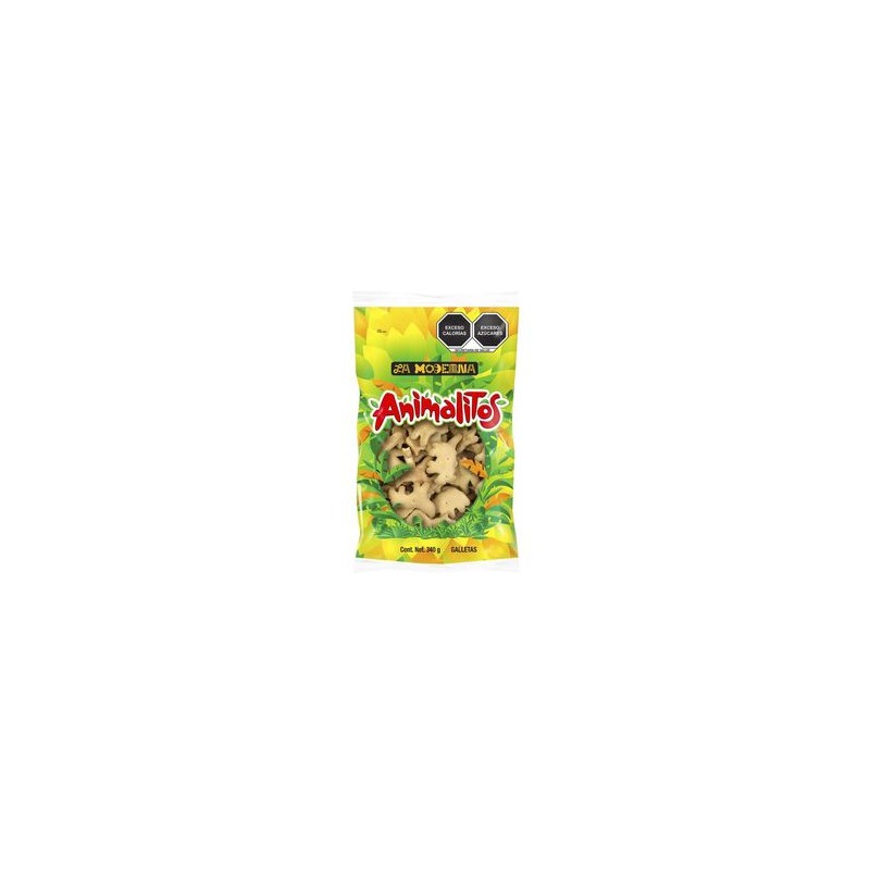 Galletas Animalitos Sabor Naranja 340 g