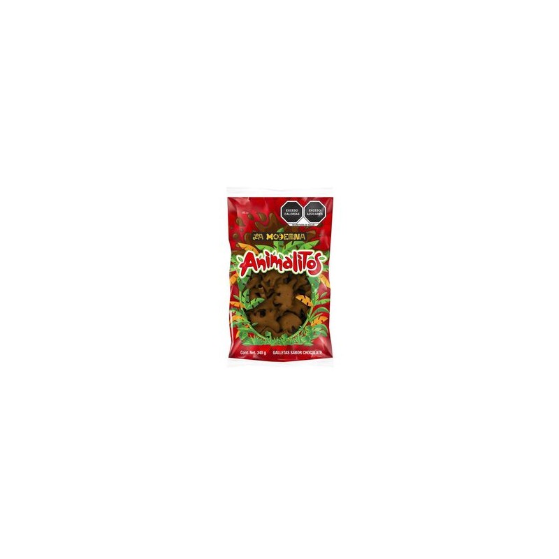 Galletas Animalitos Sabor Chocolate 340 g