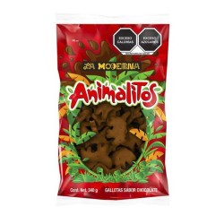 Galletas Animalitos Sabor Chocolate 340 g