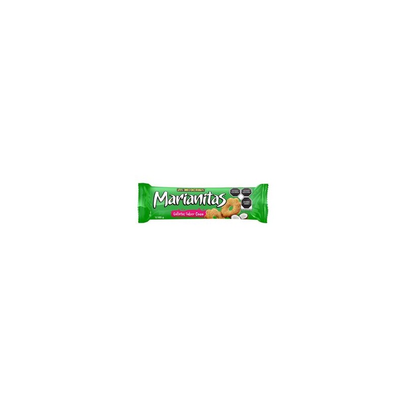 la Moderna Galletas Marianitas Sabor Coco 185 g