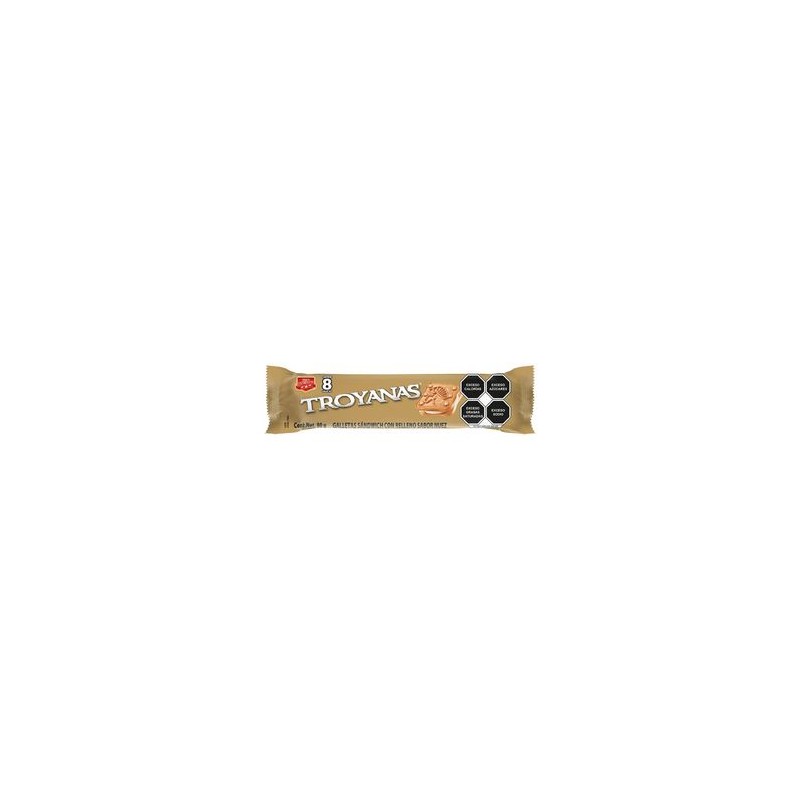 Tres Estrellas Galletas Troyanas Sabor Nuez 80 g