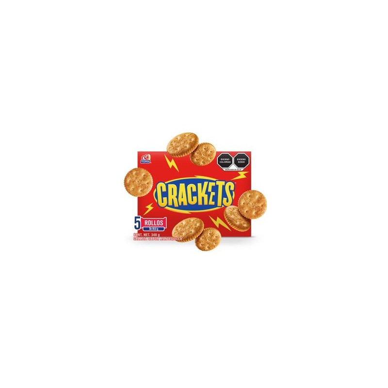 Gamesa Galletas Crackets Sabor Mantequilla 348 g