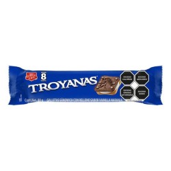 Galletas Troyanas Sabor Vainilla y Naranja 80 g