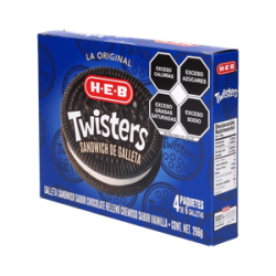 HEB Galletas Twisters Original 266 g