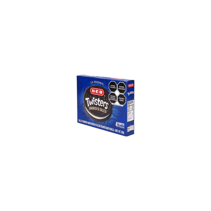 HEB Galletas Twisters Original 266 g