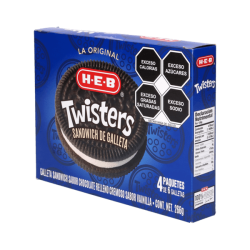 HEB Galletas Twisters Original 266 g