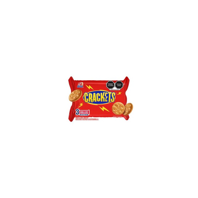 Gamesa Galletas Crackets Sabor Mantequilla 208 g