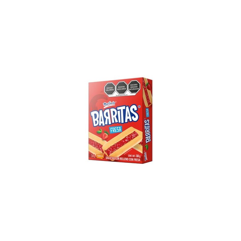 Marinela Galletas Barritas Fresa 268 g