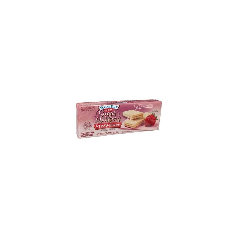HEB Galletas Sugar Wagers Strawberry 260 g