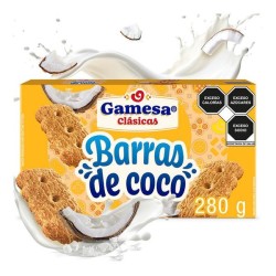 Barras Clásicas Coco 4 paketines 468 g