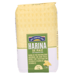 HCF Harina de Maíz Nixtamilizado Natural 1 kg