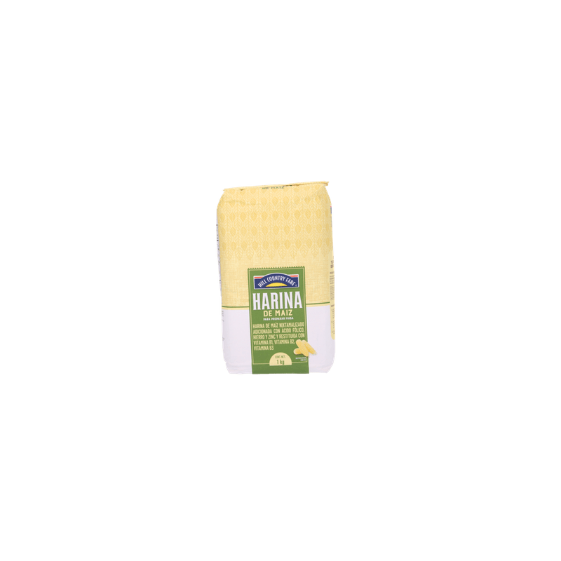 HCF Harina de Maíz Nixtamilizado Natural 1 kg