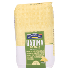 HCF Harina de Maíz Nixtamilizado Natural 1 kg