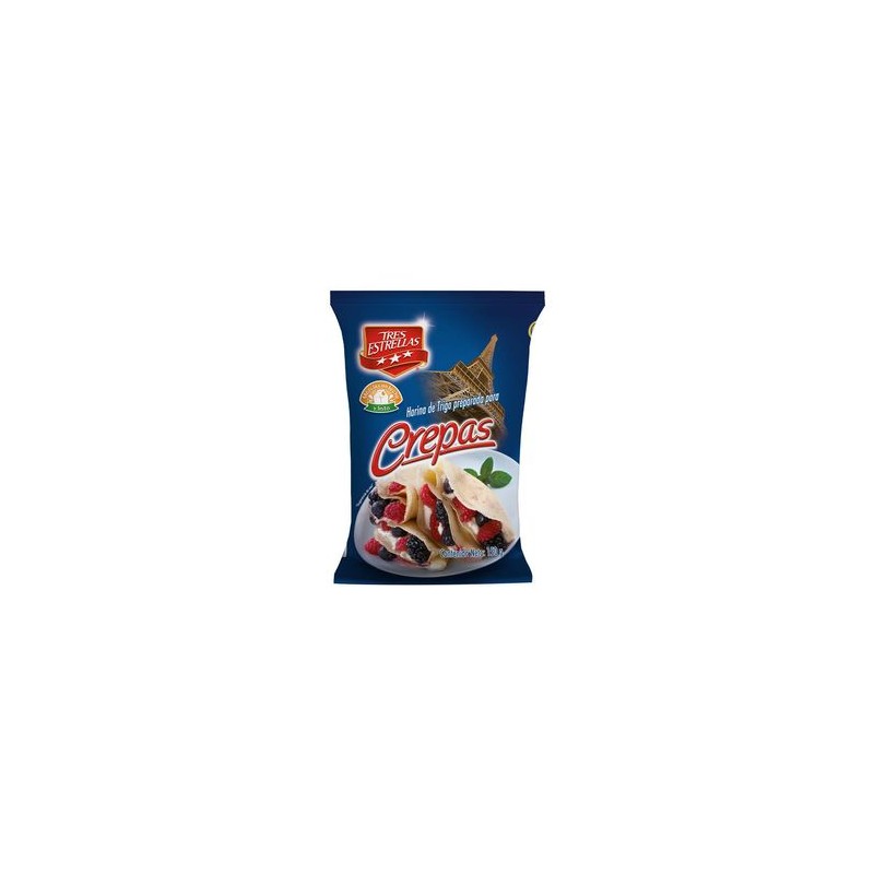 Tres Estrellas Harina Preparada Crepas 150 g