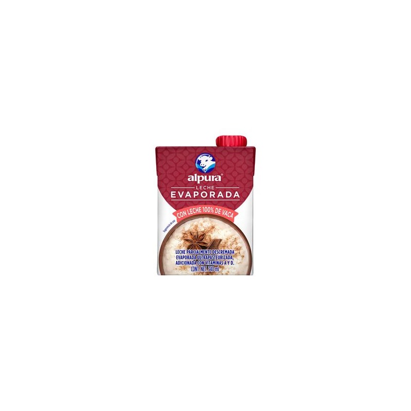 Alpura Leche Evaporada 376 g