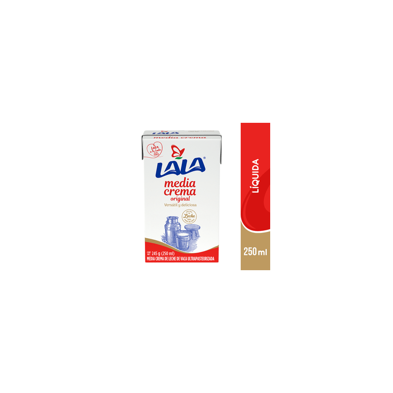 Media Crema 250 Ml