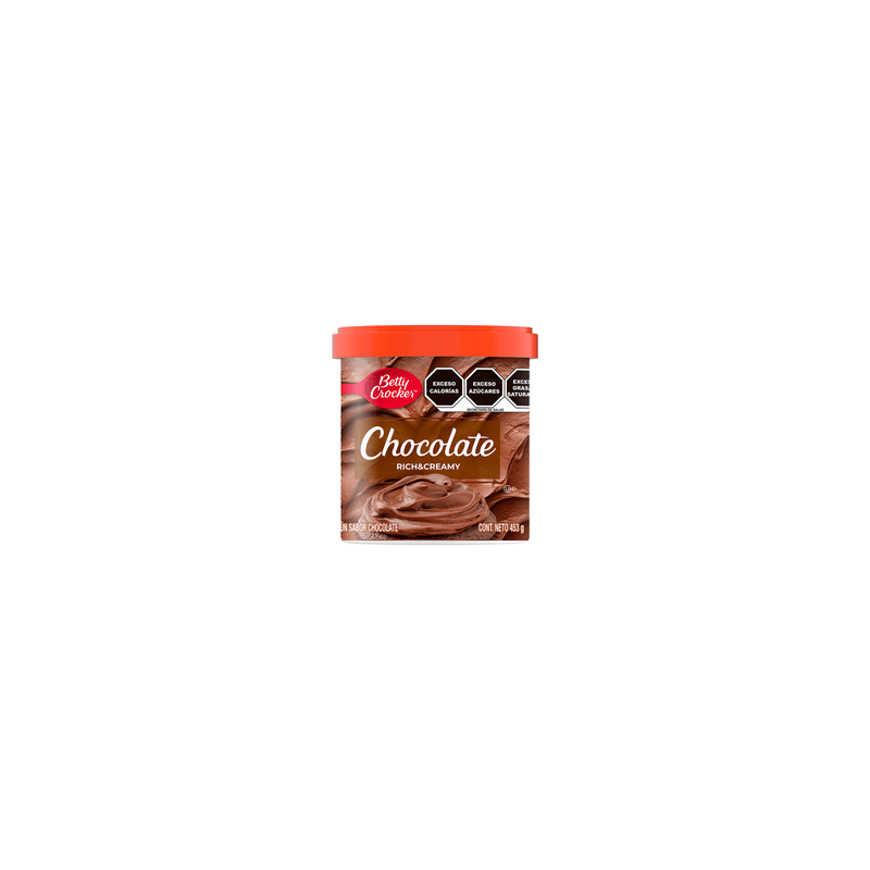 Betty Crocker Betún Rich & Creamy Chocolate 453 g