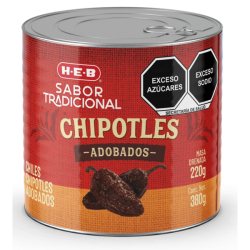 Chile Chipotle Enlatado 380 Gr 380 Gr