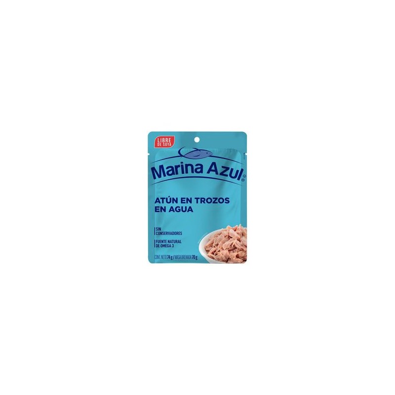 Marina Azul Atún en Agua Pouch 74 g
