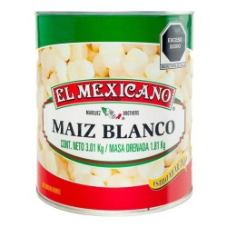 Maiz Pozolero Blanco 3.01 Kg