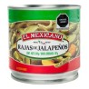 Chiles Jalapeños Rajas en Escabeche Lata 340 g