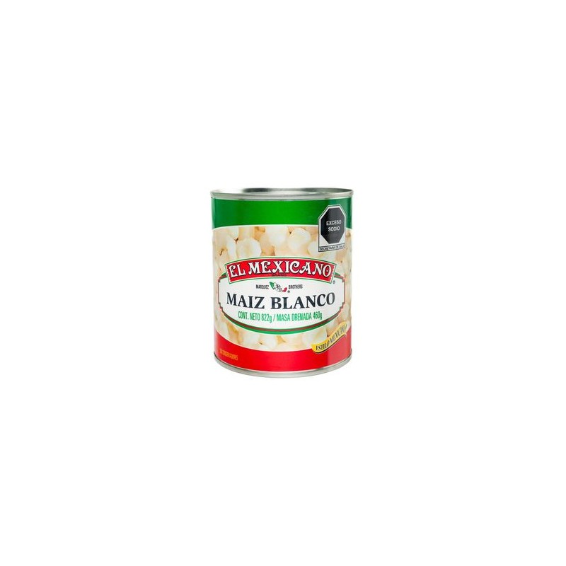 El Mexicano Maiz Pozolero Blanco 822 g