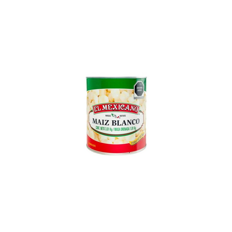 Maiz Pozolero Blanco 3.01 Kg