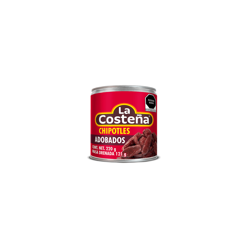 la Costeña Chile Chipotle Adobados Lata 220 g