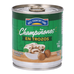 HCF Champiñones en Trozos en Lata 186 g