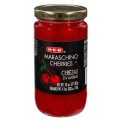 HEB Cerezas Maraschino en Almíbar 283 g