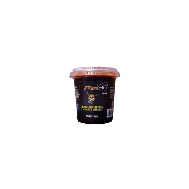 Salsa Macha Chipotluda Chatitos Salsa Macha Pica 150 Gr
