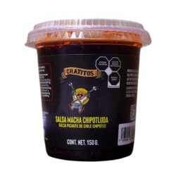 Salsa Macha Chipotluda Chatitos Salsa Macha Pica 150 Gr