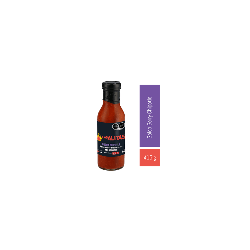 Salsa Chipotle Frutos Rojos 415 g