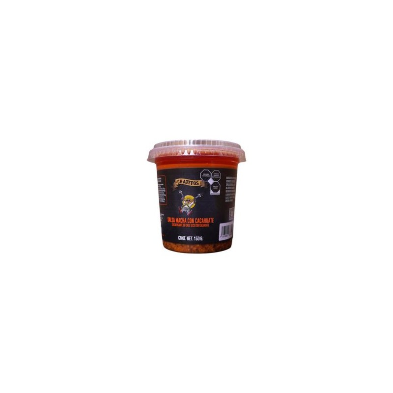Salsa Macha con Cacahuate Chatitos Salsa Macha P 150 Gr
