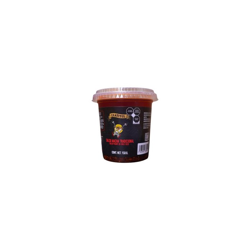 Salsa Macha Chatitos 150 Gramos Salsa Macha Trad 150 Gr