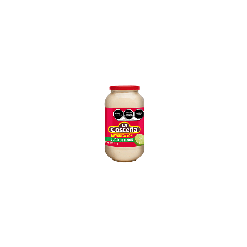 Mayonesa La Costeña con Jugo de Limón 725 g